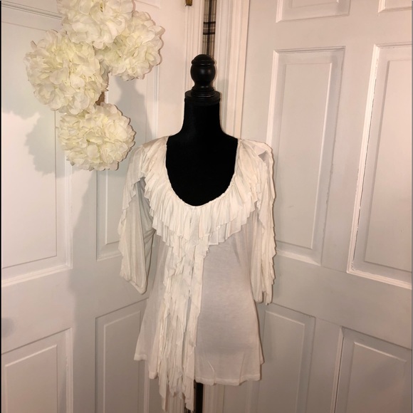 BOSTON PROPER Women’s Boho Top - Picture 1 of 8